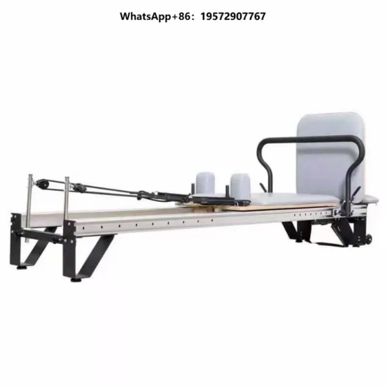 Portable Adjustable Aluminum Alloy Pilates Core Bed for Body Yoga Use in Pilates Studios Durable Reformer