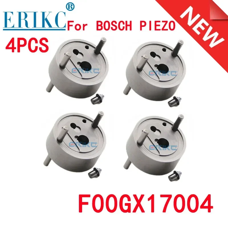 

4PCS F00GX17004 New Common Rail Diesel Piezo F 00G X17 004 Control Valve for BOSCH PIEZO 115 Series Injector