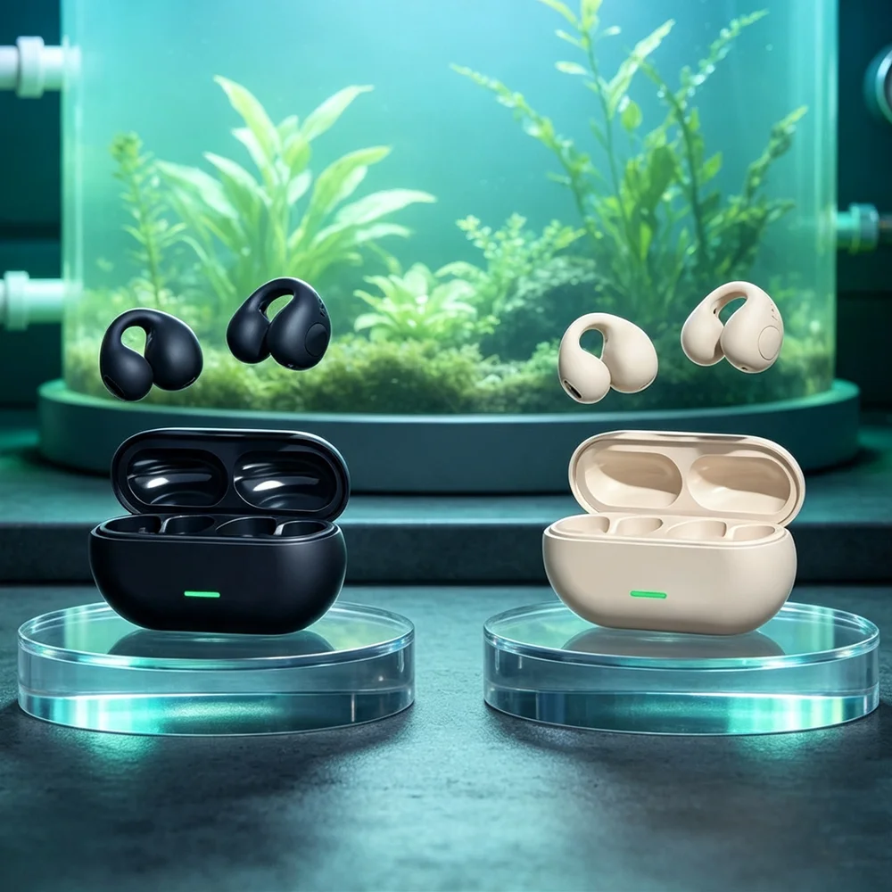 Bluetooth Earbuds Bluetooth Earphones Luxury Bluetooth Headphones Feature Premium Materials Like Leather and Brushed Aluminum