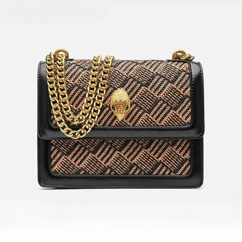 

Простая и персонализированная женская сумка через плечо с диагональным крестом, модная сумка для хранения смены мобильного телефона