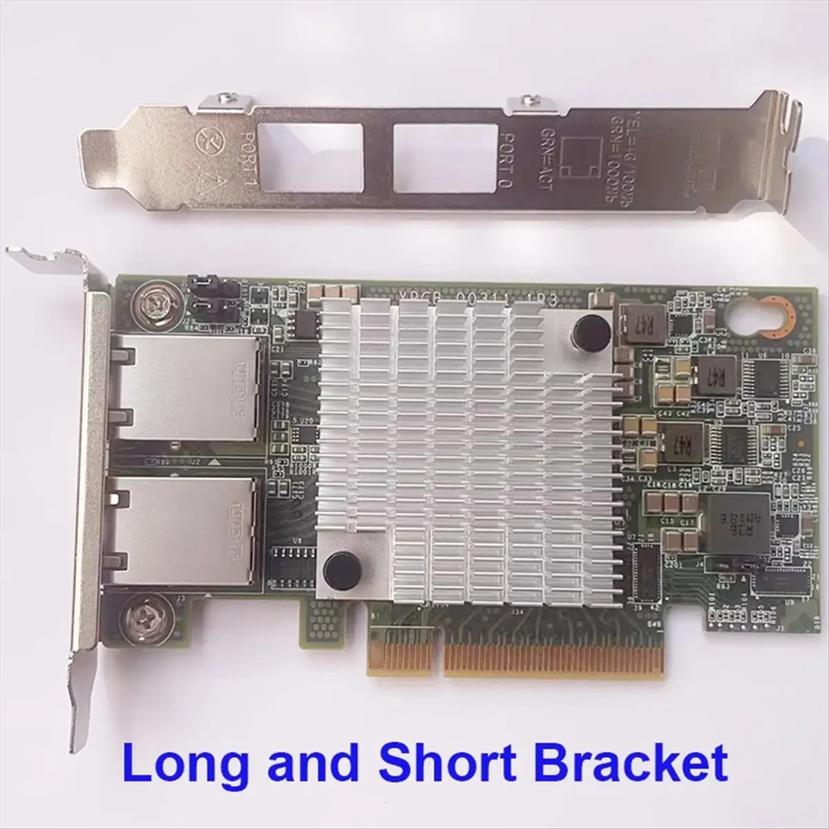 10G Dual Port Ethernet Card X540-T2 PCIE-X8 Network Adapter 10GBase-T Server NIC