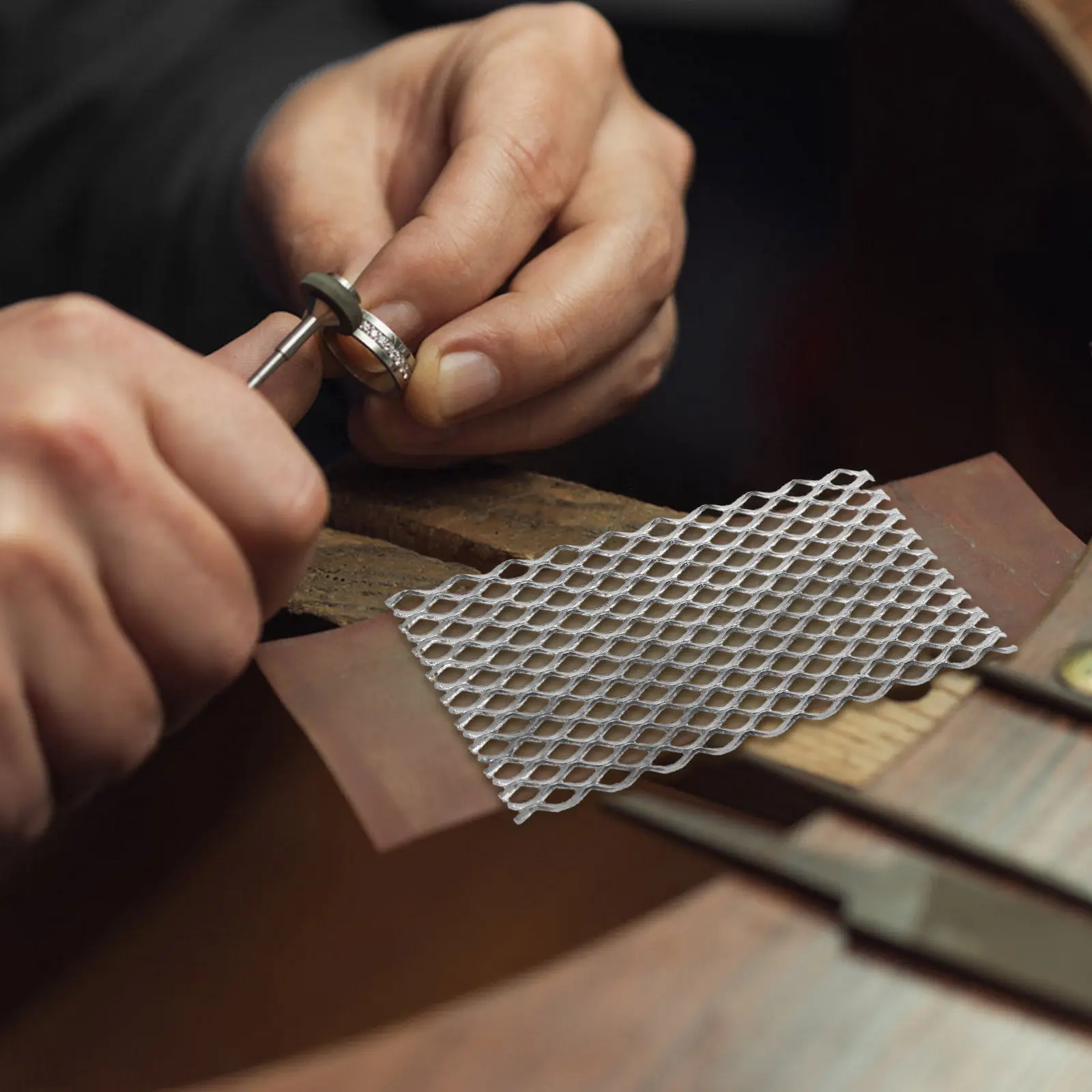 Titanium Electroplating Mesh Anode Jewelry Plating Tool High Efficiency Metal Electrolysis Device for Jewelry Refinement and