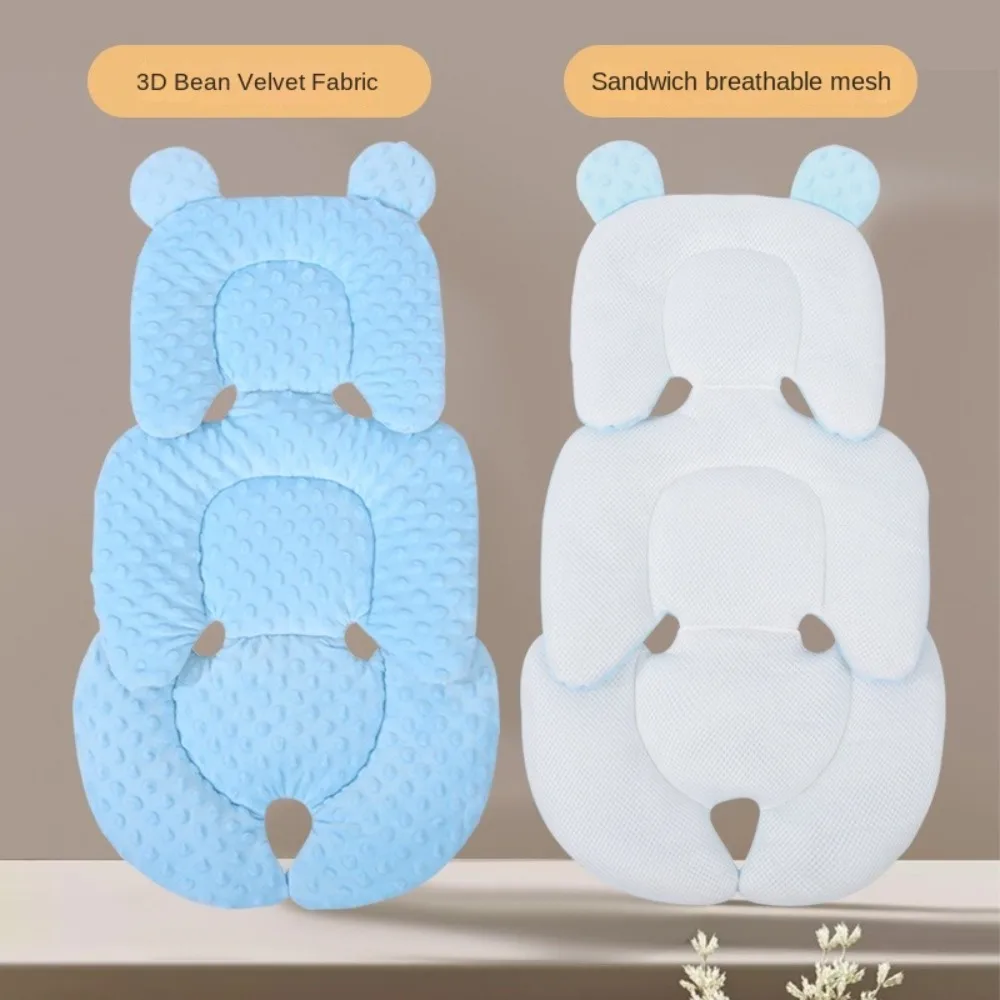 Double-sided Stroller Cushion Soft Breathable Seat Cushion Universal Multifunctional Car Seat Cushion Stroller Accessories