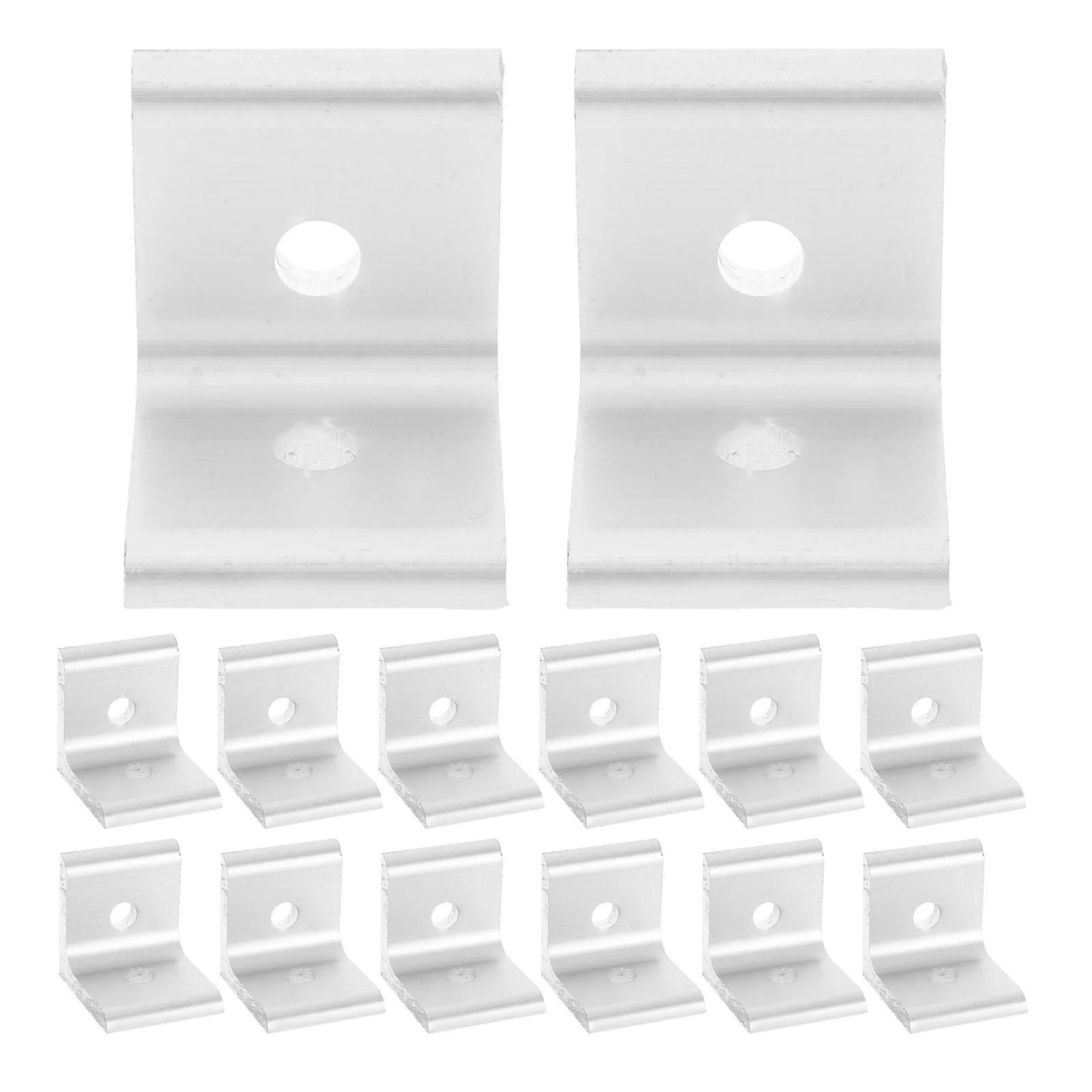 

25pcs L-Shaped Connector Aluminum Oxidized Extrusion Profile Accessories High Strength Corner Bracket Joint Connector