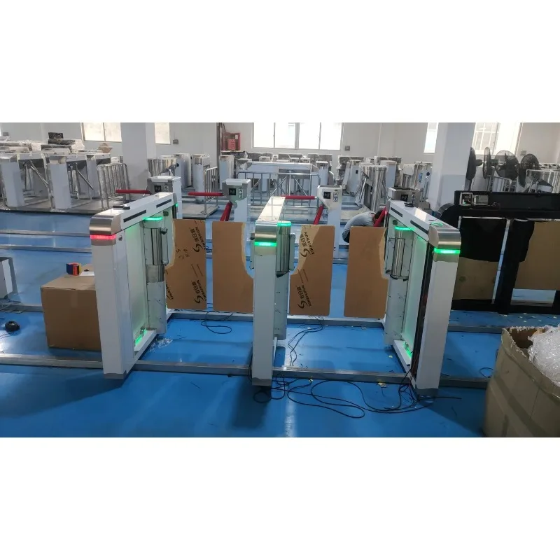 Contrôle d'accès de tourniquet de sécurité à grande vitesse avec la porte faciale de tourniquet de carte pour le bureau de gymnase de métro