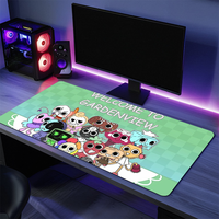 Mouse Pad Anti-fray Home Cartoon Custom Ergonomic Dandys Office Rubber Large Desk World Mat Keyboard PC Non-slip