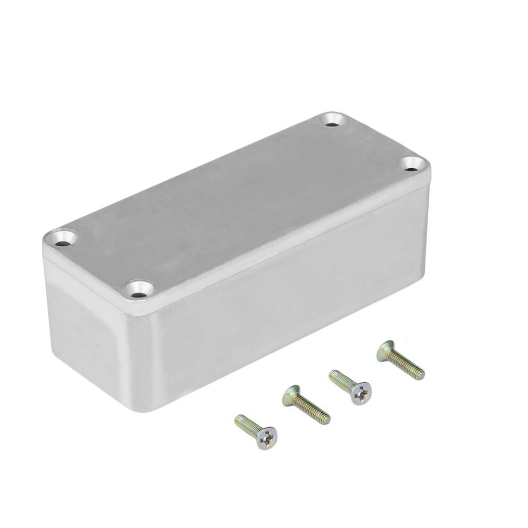 B48B-3X Diecast Aluminium Electronics Project Box Case Enclosure Instrument 1590A Style Guitar Effects Aluminium Stomp Box