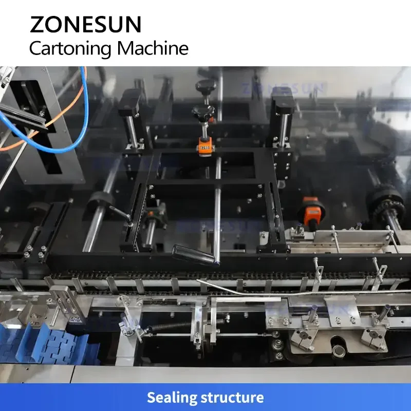 ZONESUN ZS-ZH190 Macchina confezionatrice automatica per scatole orizzontali per profumi e cosmetici