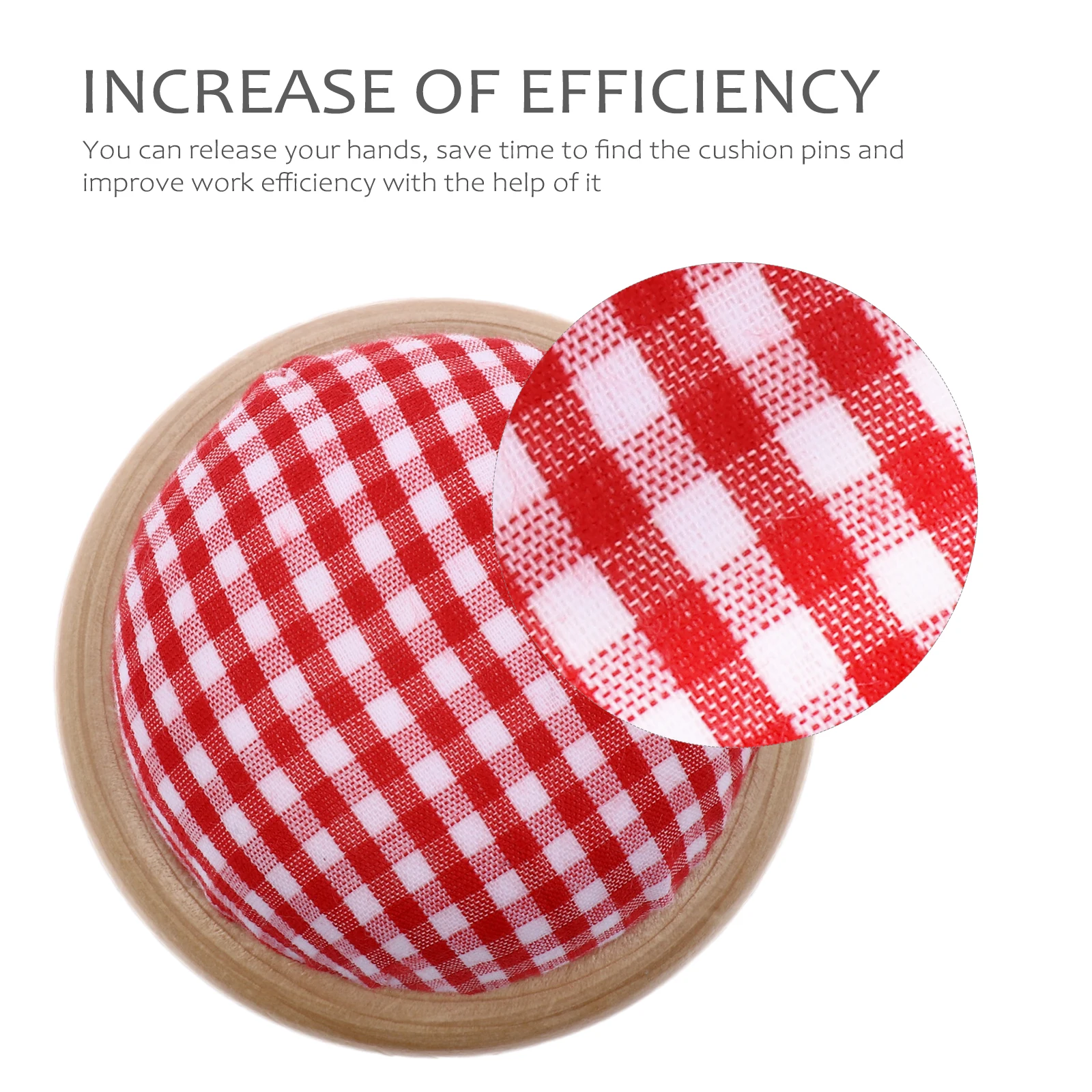 

2Pcs Pin Cushion Set Safe Needle Storage Organizer Easy Carry DIY Sewing Supplies Cross Stitch Tool Pincushions