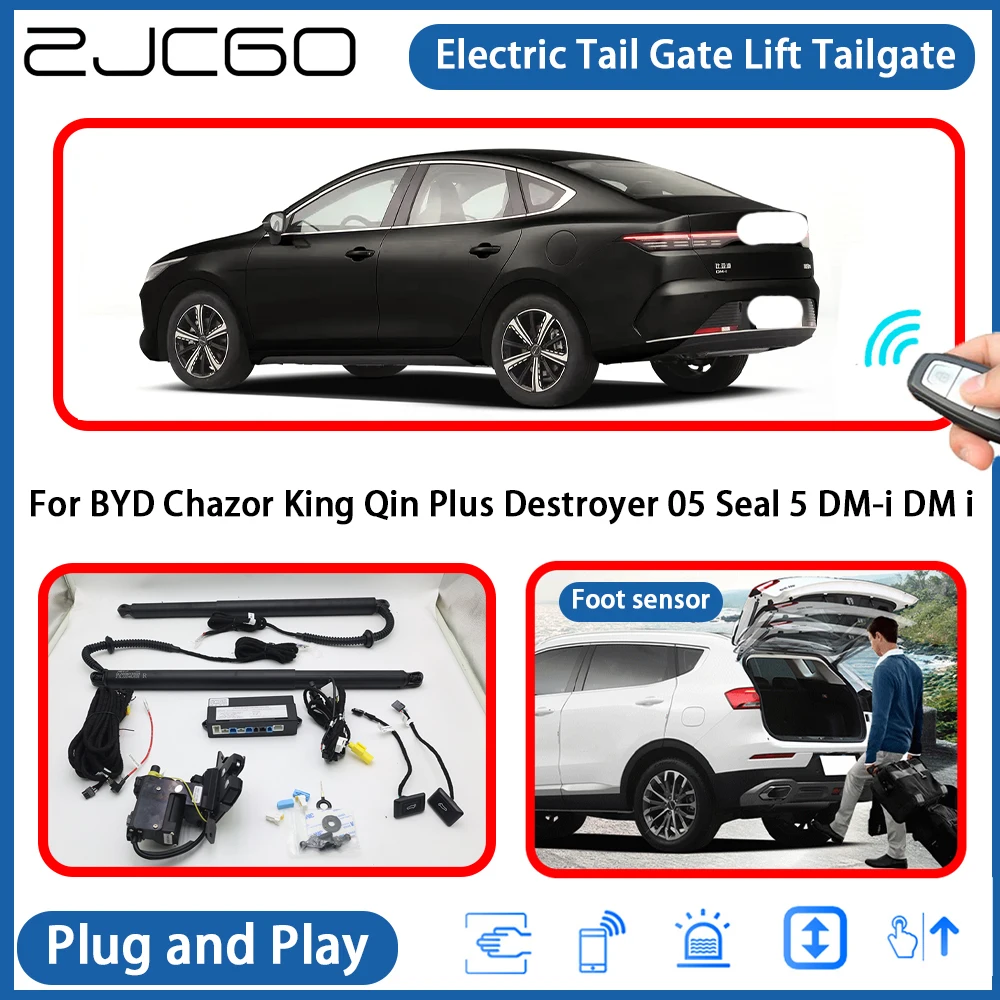 

for BYD Chazor King Qin Plus Destroyer 05 Seal 5 DM-i DM i Automatic Powered Tailgate Power Liftgate Electric Tail Gate Lift