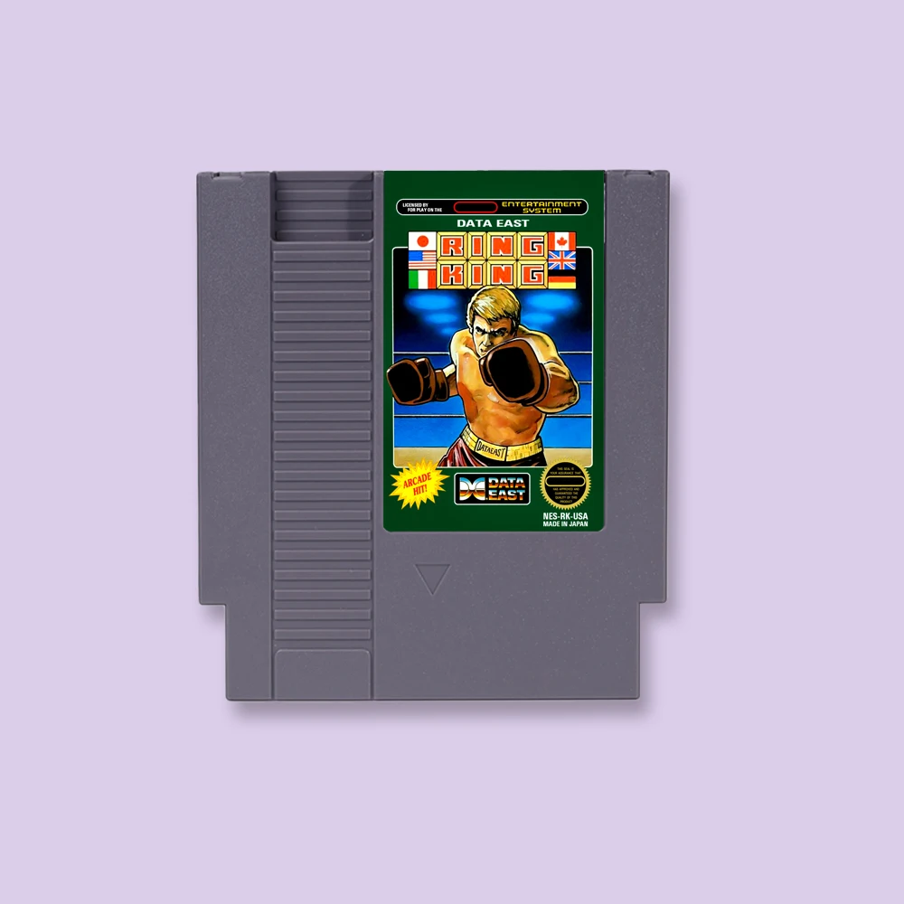 

Ring King Game Cartridge Action Game For NES 8Bit 72PIN Consoles Game Card