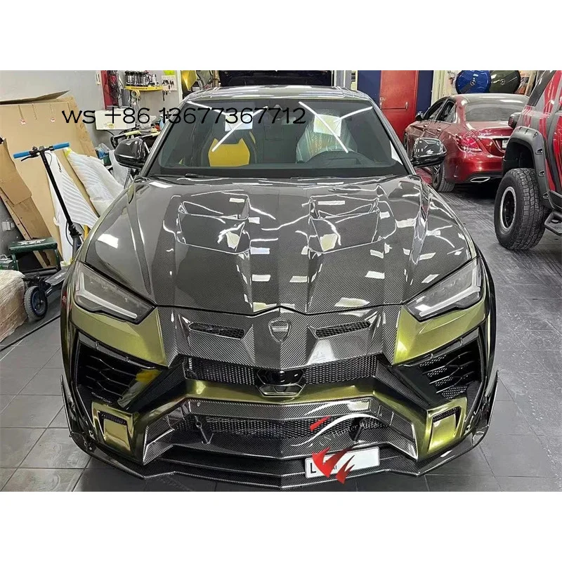 

Car Parts Lambo Carbon Bonnet Front URUS to M Engine Hood Cover