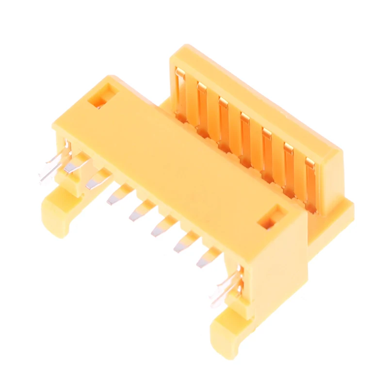 1pc Male 7PIN Yellow Elevated Connector Terminal For Makita 18V Li-ion Battery Converter Adapter BL1850 BL1830 PCB BMS Board