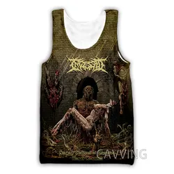 CAVVING 3D Printed  Ingested Rock  Tank Tops Harajuku Vest Summer Undershirt Shirts Streetwear for Men/women