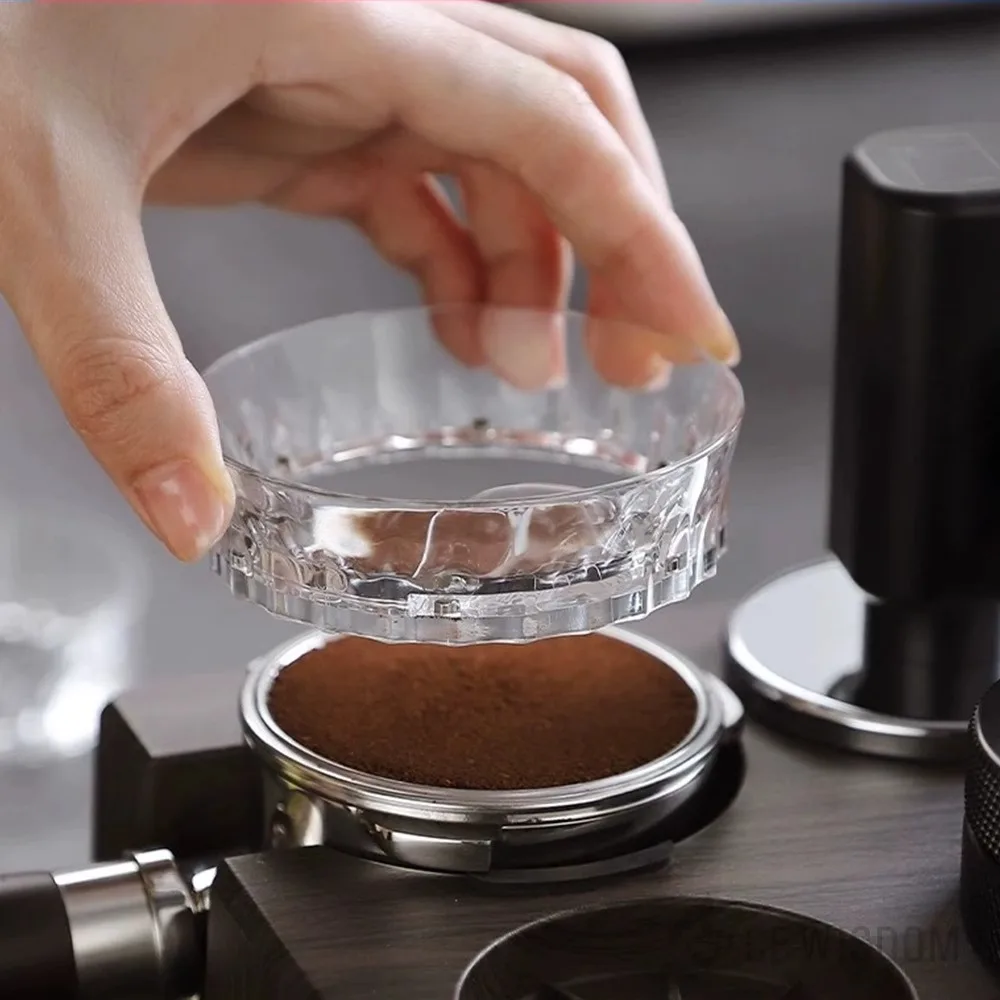 

51mm/58mm coffee machine handle filling ring anti fly powder tool