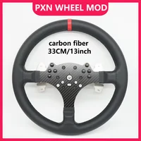 SIMPUSH 13 pulgadas 33 cm Volante circular Rally sim racing para PXN V10 V10 PRO