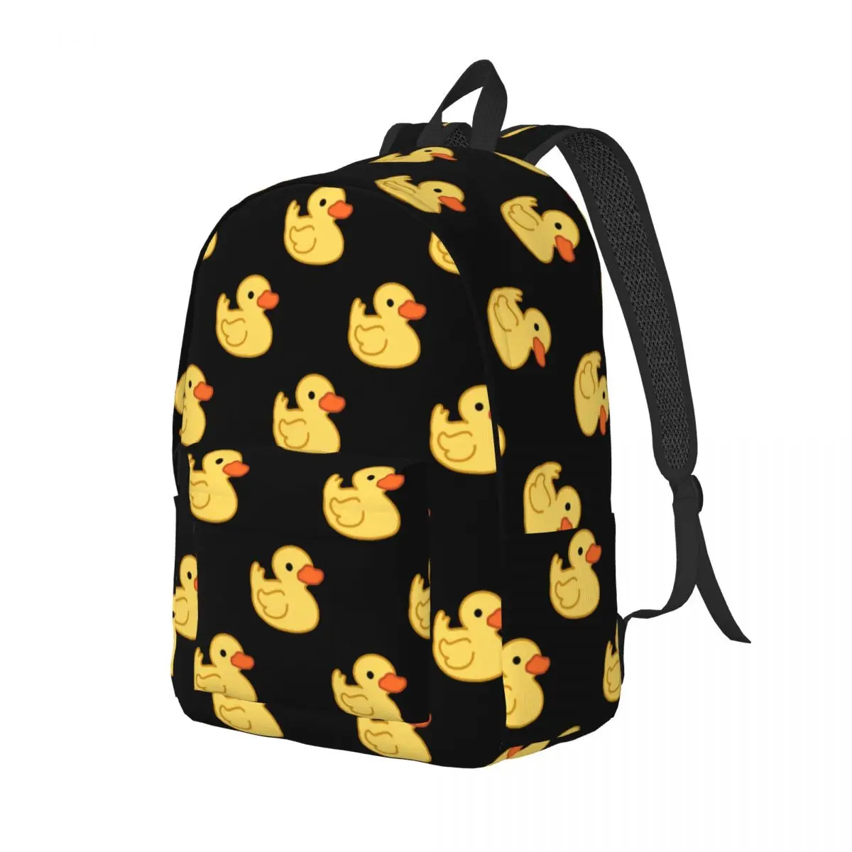 

Милый резиновый рюкзак с уткой, рюкзак большой емкости, детская сумка для книг, школьная сумка, сумки на плечо для мужчин и женщин