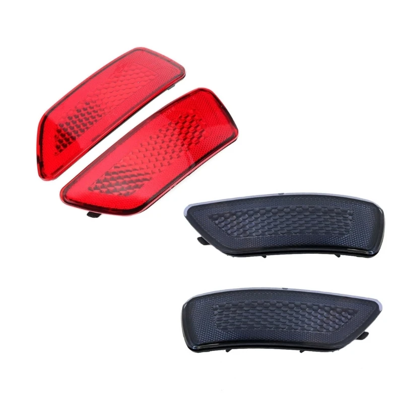 Enhances Visibility Rear Bumpers Reflectors ABS Lens Rear Bumpers Reflectors Replaces 57010720AC for SUVs Vehicles Drop Shipping