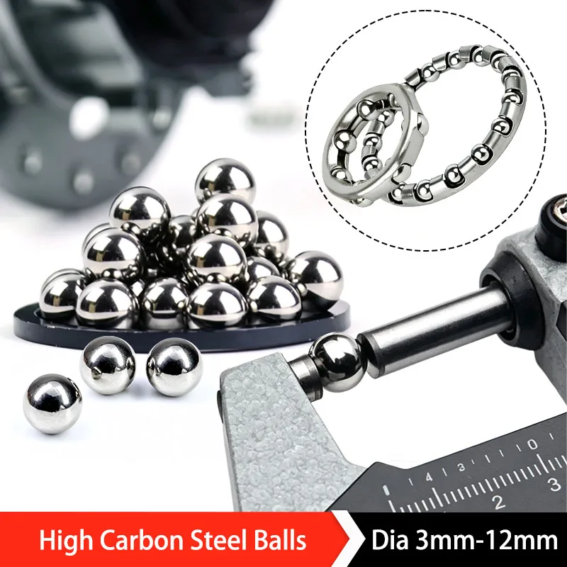Steel Ball Steel Ball Bcycles Bearings Slingshot Balls Dia 3mm 4mm 5mm 6mm 8mm 10mm 12mm Brand New High Carbon