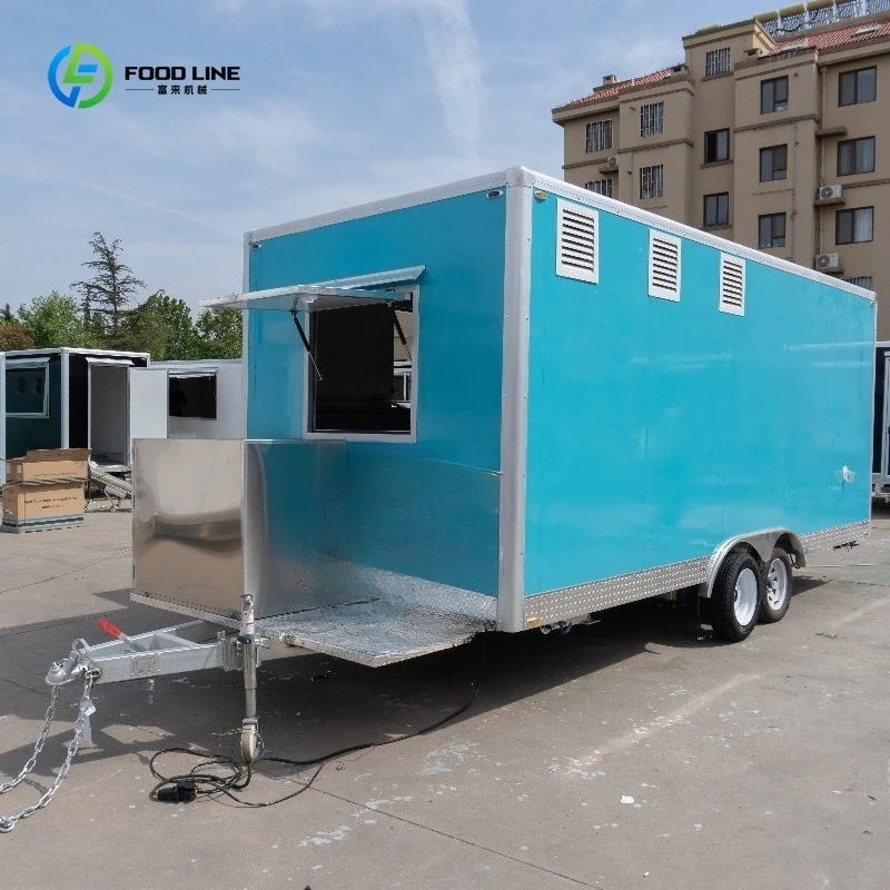 

Food Van / Mobile Food Trailer / Food Truck Party Bus New Designed Multifunctional Street Outdoor Customized