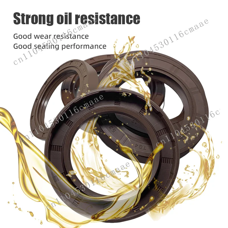 Original and genuine fluorocarbon oil seal, FKM high temperature resistant skeleton oil seal, sealing ring