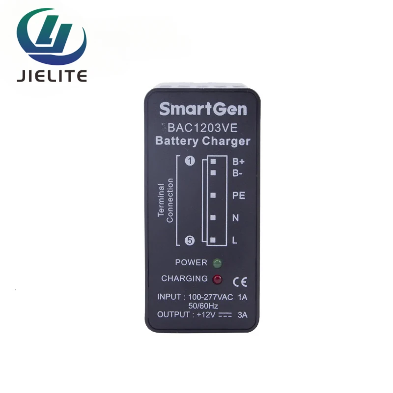 SmartGen Generator Battery Charger BAC1203VE Lead‑Acid Battery BAC1203VL For Diesel Genset Spare Parts