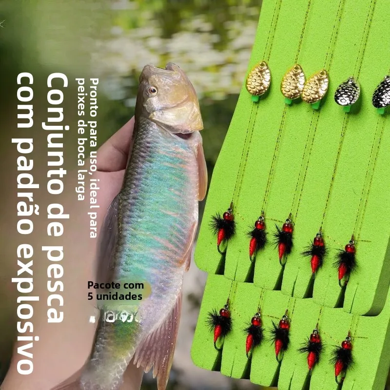 kit-de-iscas-para-pesca-com-glitter-anzois-para-pesca-com-mosca-iscas-especificas-para-bass-carpa-bagre-ruiva-e-outras-e