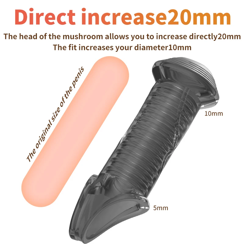 Reusable Penis Rings For Men Delay Ejaculation Stronger Erection Sex Toys For Couple Silicone Cock Ring Enlargement Adult Toys