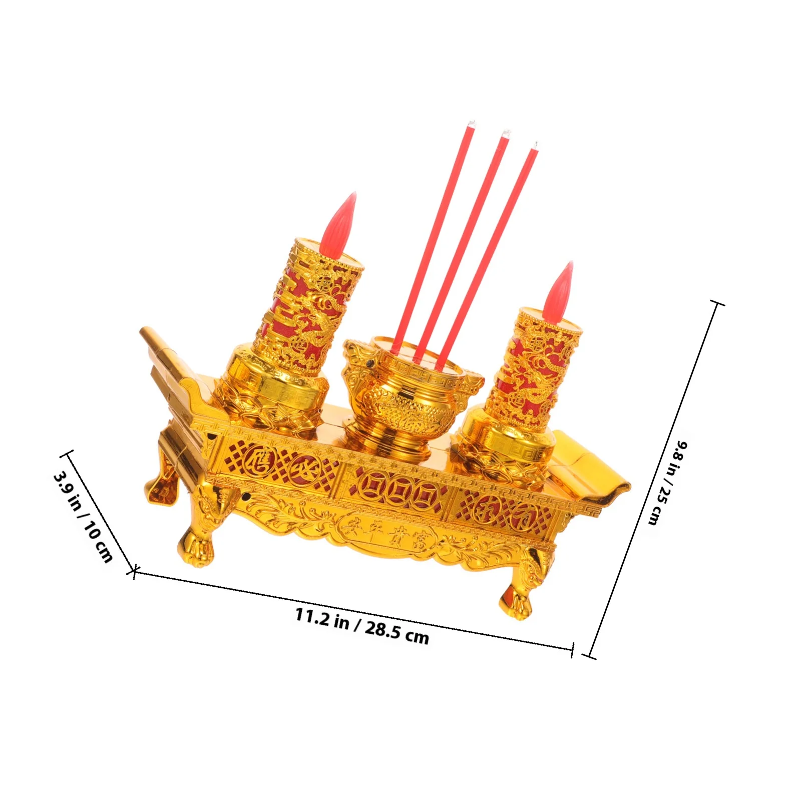 النمط الصيني LED بوذا ضوء مصباح كلاسيكي لعبادة البوذية التأمل مهرجان الديكور