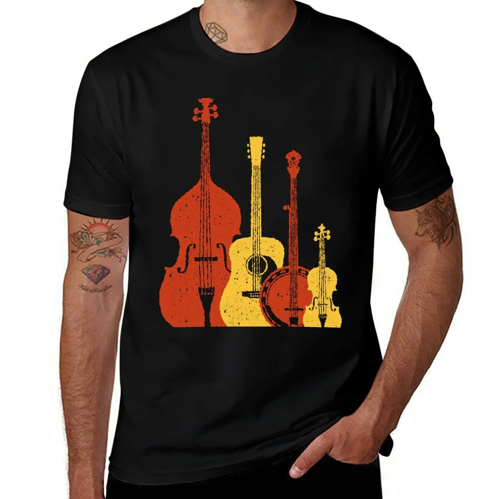 Bluegrass T-Shirt Plus Size Basic Short Sleeve Top T-Shirt