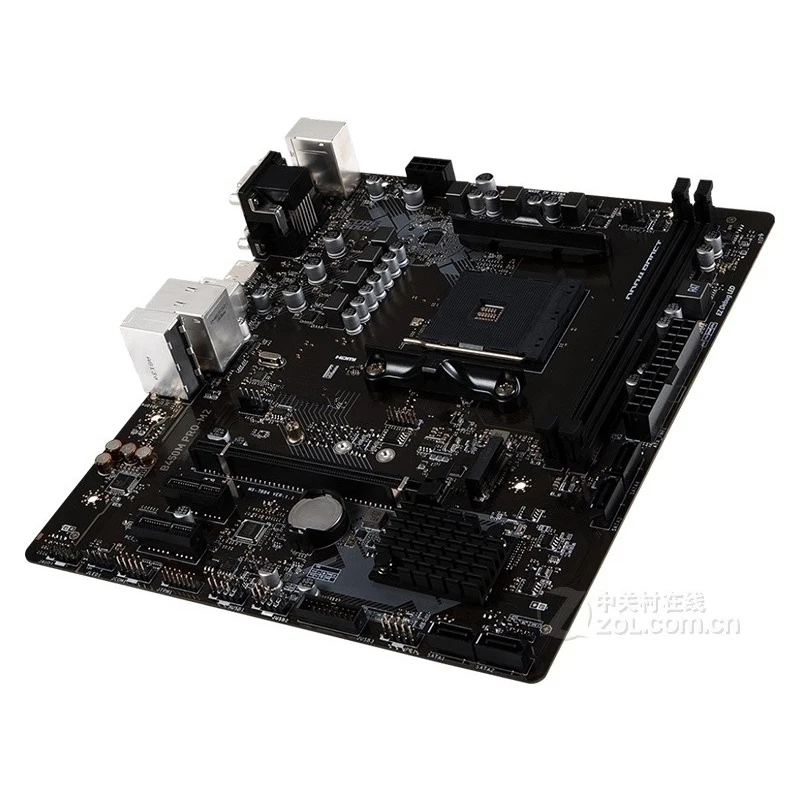 Soquete Mainboard do Desktop para AMD B450M PRO-M2, AM4 DDR4, 128GB, M,2 NVME, USB 3.0
