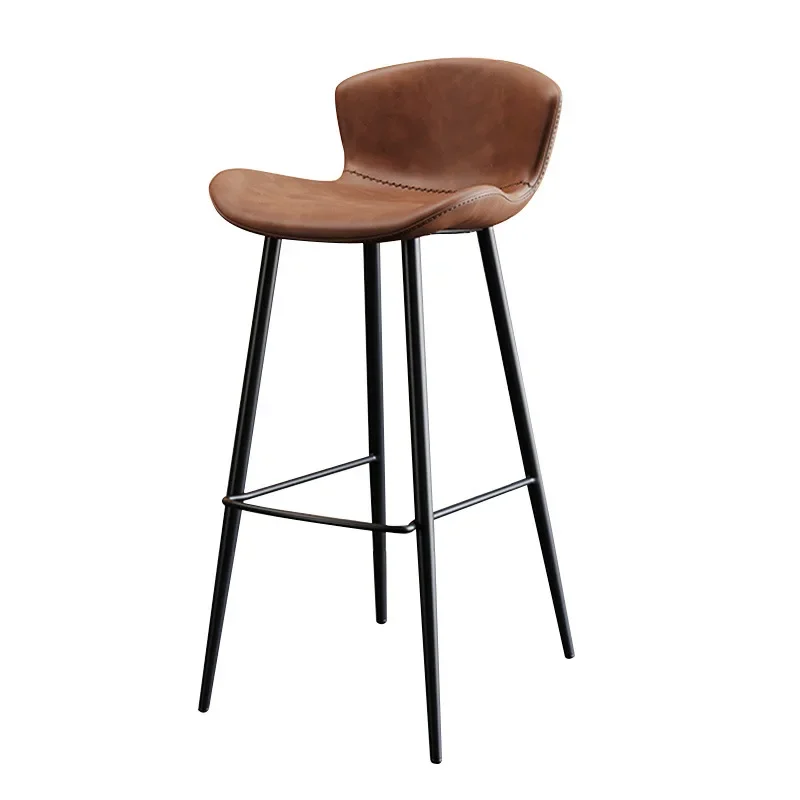 

Modern European Bar Chair Lift Luxury Minimalist Wrought Mainstays Bar Stool Waterproof Base Sillas Para Comedor Home Furniture