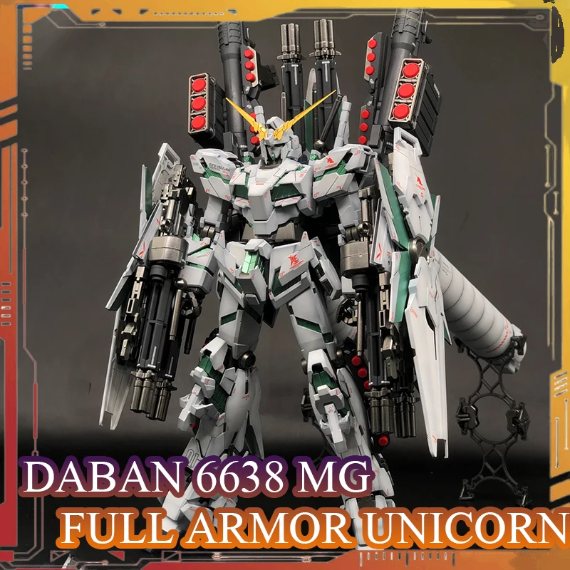 

DABAN 6638 MG Full Armor Unicoron Ver.Ka Action Figure 1/100 Scale Assembly Model Kit U.C.0096 Anime Figures Birthday Gift