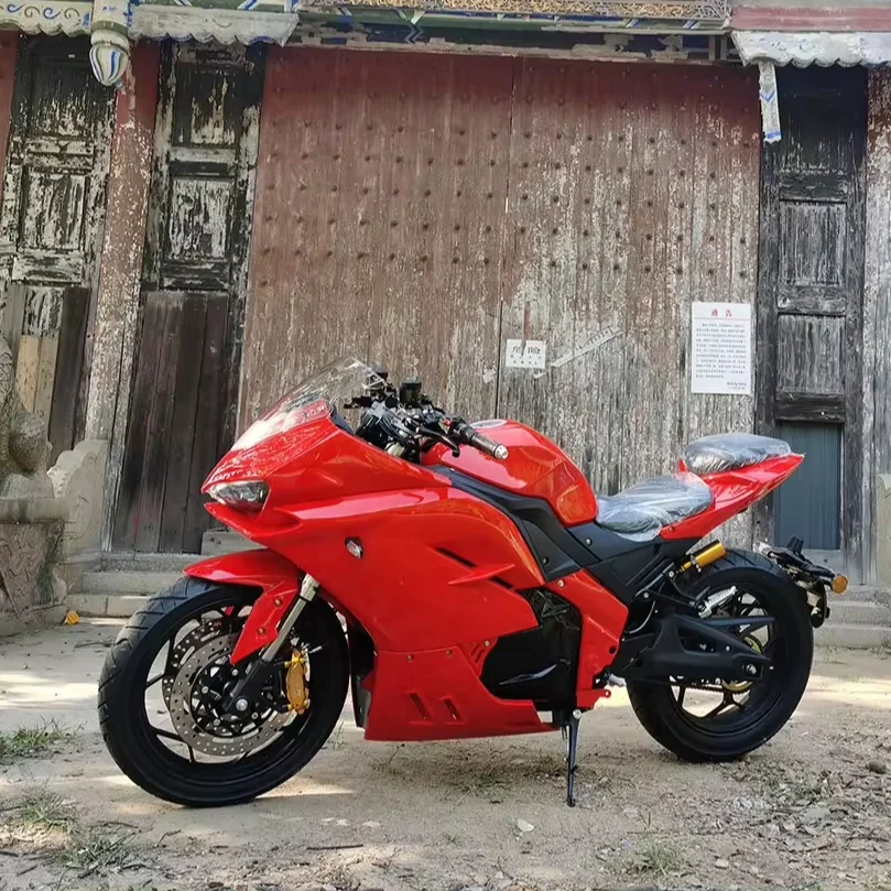 High Performance Racing Electric Motorcycle Single Side Motor Racing Electric Motorcycle ABS Brembo