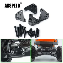 AXSPEED 4Pcs CNC Aluminum Alloy Rear Shock Towers Mount for Maxx WideMAXX #89086-4 Monster Truck 1/10 RC Car Model Upgrade Parts