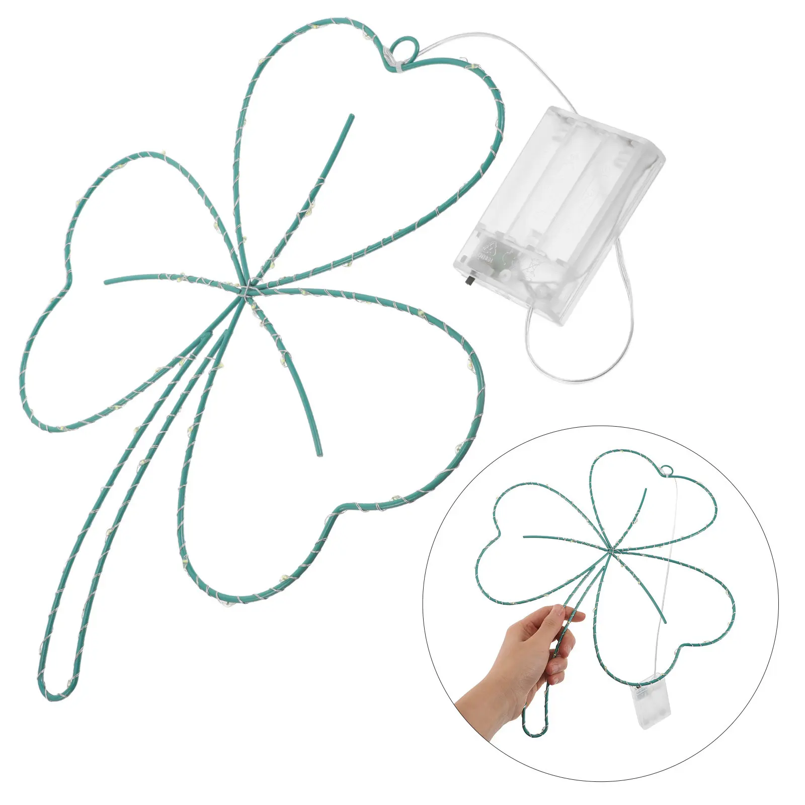 lighted-shamrock-led-window-decoration-green-st-patrick's-day-irish-themed-light-up-clover-wall-decor-operated