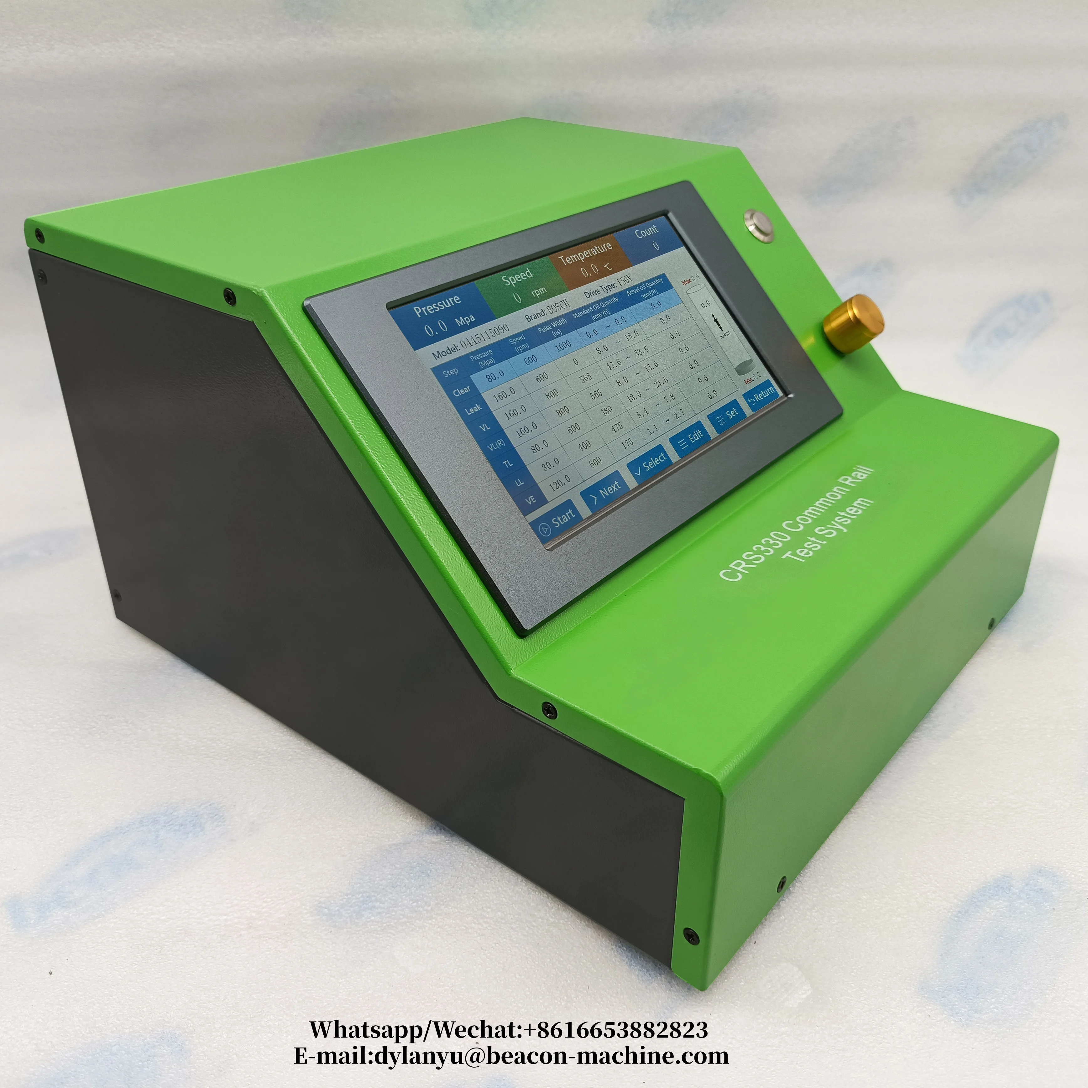 

Тестер общего давления CRS330, пьезоэлектрический инжектор, тестер электромагнитных форсунок Common Rail, тестер оборудования Common Pump