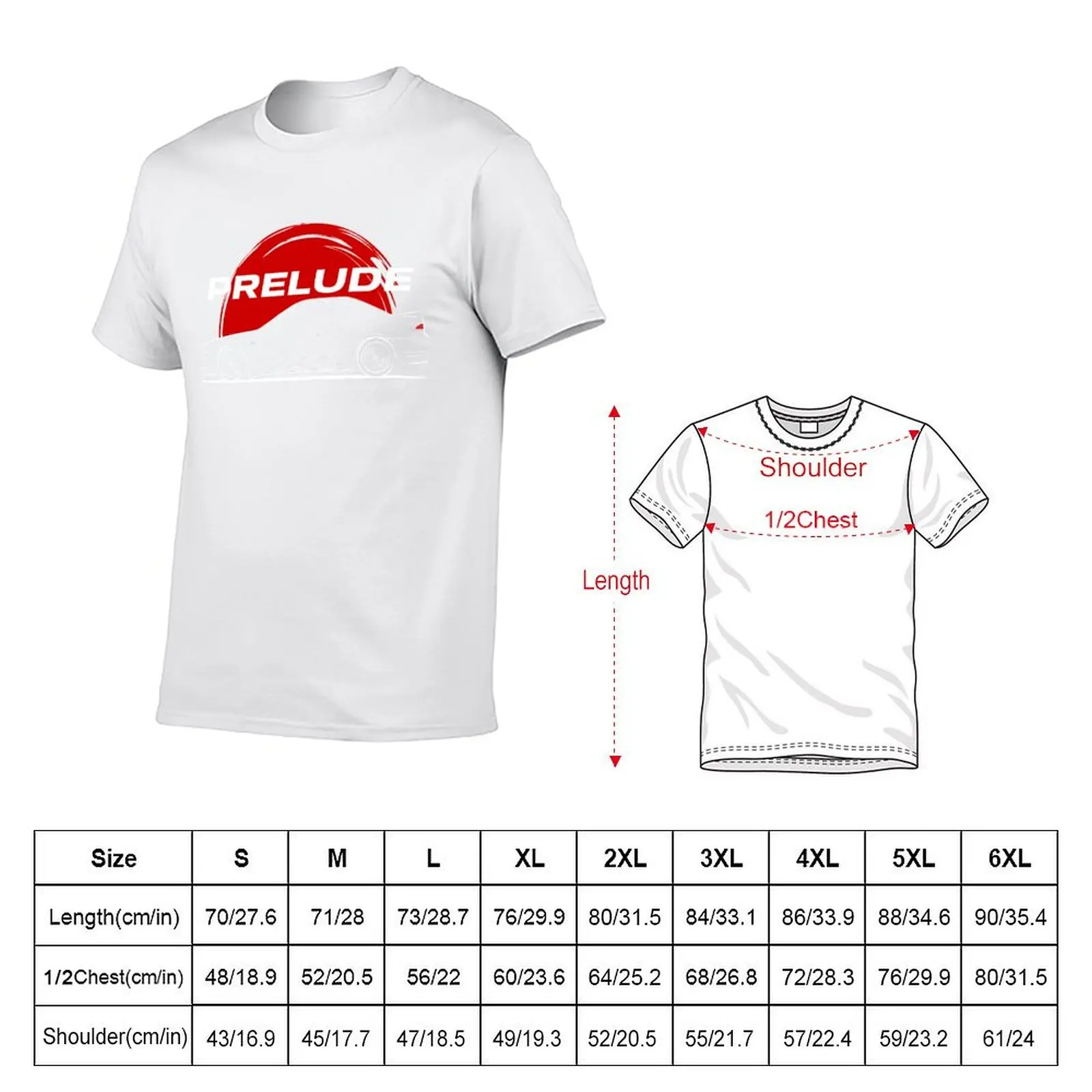 Prelude JDM T-Shirt t shirt man casual man tshirt T-Shirt