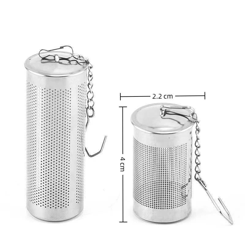 

Creative Size Tea Bucket, 304 Stainless Steel Tea Strainer, Leak Tea Compartment, Tea Bag, Simple Tea Brewing Filter