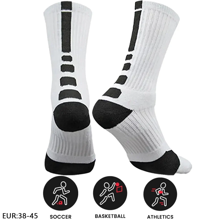 

1/4/8/10Pairs men women football grip socks towel bottom sport socks rugby soccer cycling running Exercise athletic socks