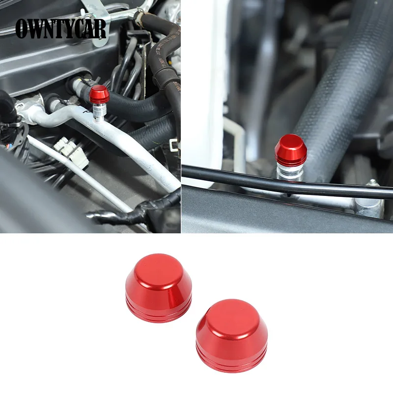 For Mazda MX5 ND 2016-2026 Aluminum Alloy Car Cabin Air Conditioning Maintenance Valve Cover Car Modification Accessories