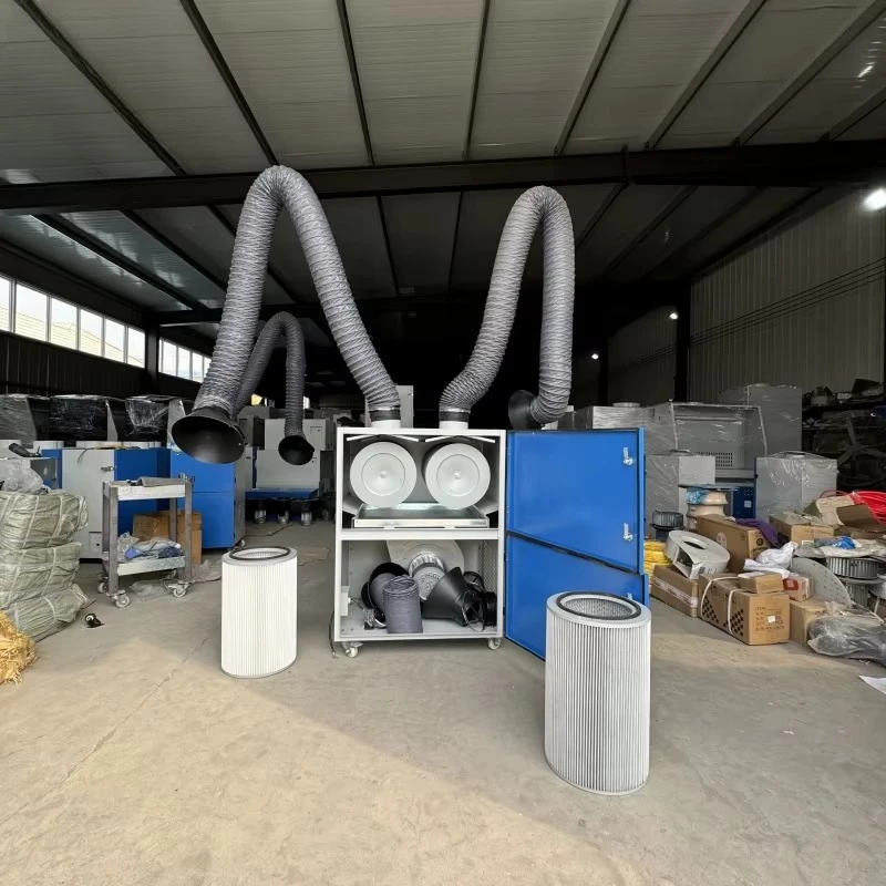 

Double Arm Welding Smoke Purifier Suitable for Various Welding Smoke Removable Smoke Extractors