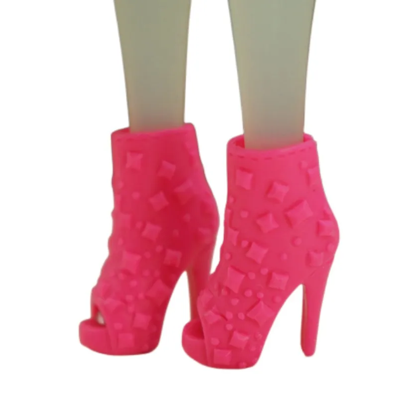 Original Quality Doll Shoes 1/6 Size Doll Sandals Boots DIY Colorful Doll Decors High Heels Doll Accessories New Doll Parts