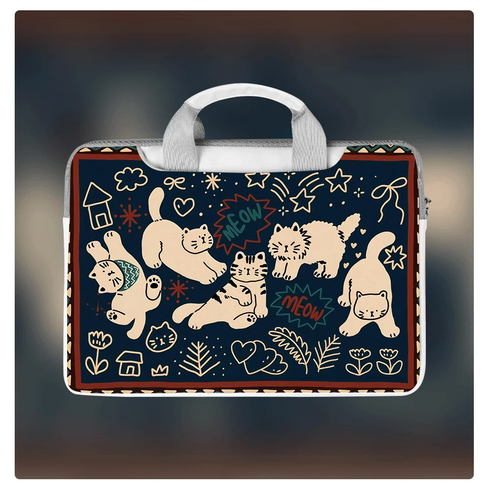 

Cartoon Printed Laptop Bag Laptop Sleeve Laptop Protective Case for Macbook Case 13 14 15.6 17.3 Inch Macbook Air ASUS Huawei