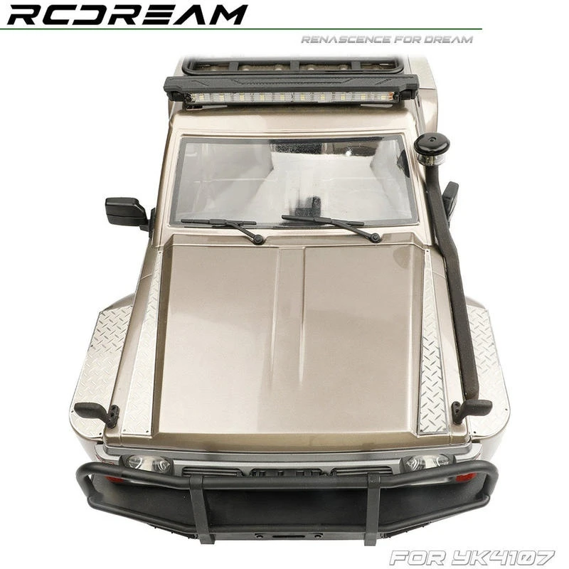 RCDream RC Snorkel    Transparent Air Intake Sand Cup Simulated Airway For YK4107 RC Off Road Crawler Car  Upgrade Parts 2026