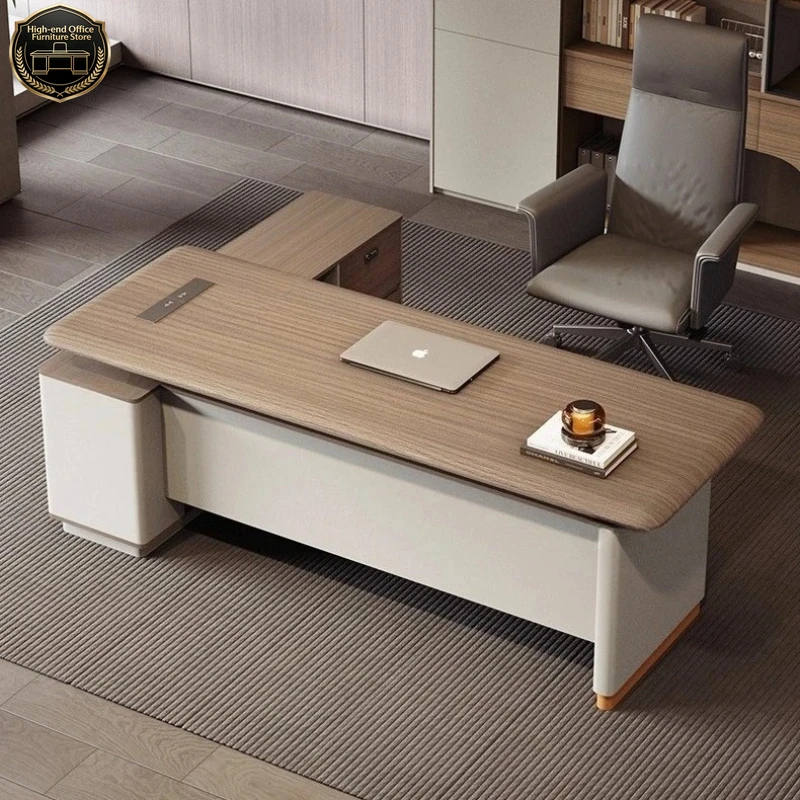 

160 180 200 220 240 cm Modern manager boss Room desks Computer desk office Table pliante Motion desk file cabinet Furniture