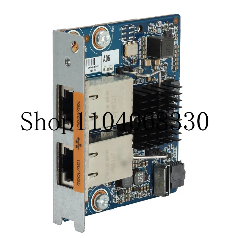 Original F MB-1707 For HP Z6 G4 Z8 G4 10GBE Dual Port NIC Module 844780 -001 Interface Card Two RJ45 Ports 100% TEST OK