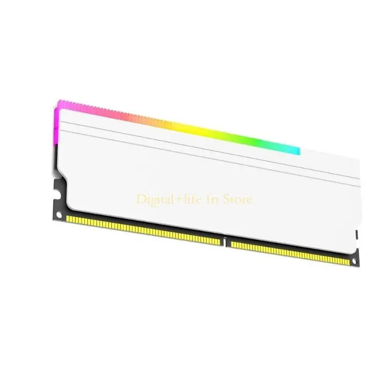 

E06D Heatsink 5V ARGB Memory Module Cooling Radiator PC ARGB Colorful Memory Cooling Heat Sink Pad Cooling for Computer