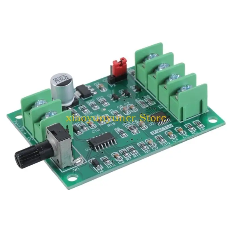 P9JB Performa Tinggi DC7-12V Papan Driver Motor Tersikat Untuk Kontrol Gerak yang Akurat Dalam Robotika PWM Speed Controller