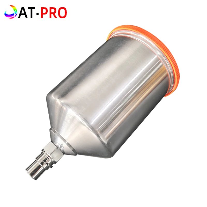 Applicable to SATA Spray Gun Aluminum Alloy Pot 600ml Sealed Tank General Upper Cup Car Paint  Pot